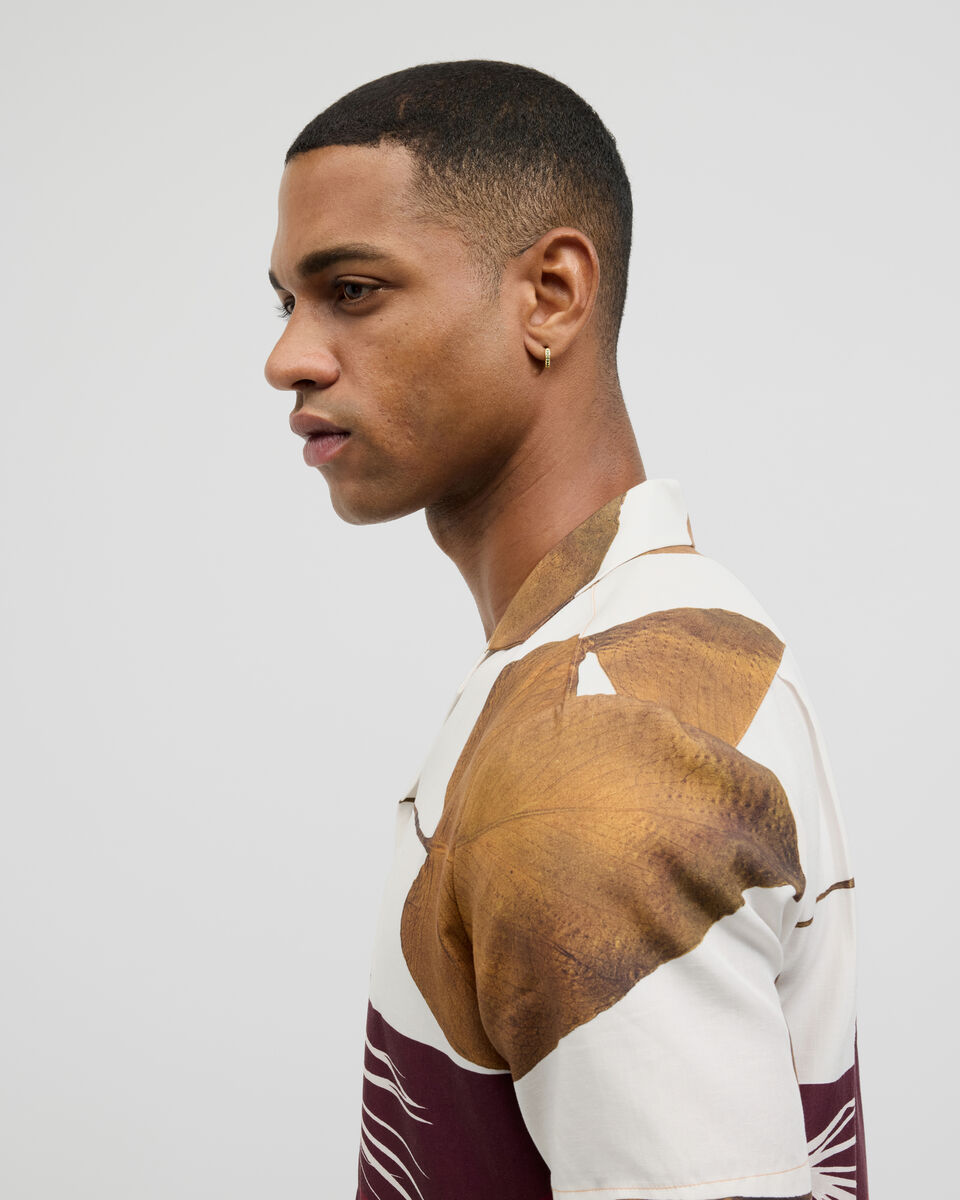 Fossil Floral Short Sleeve Shirt, Multi, hi-res